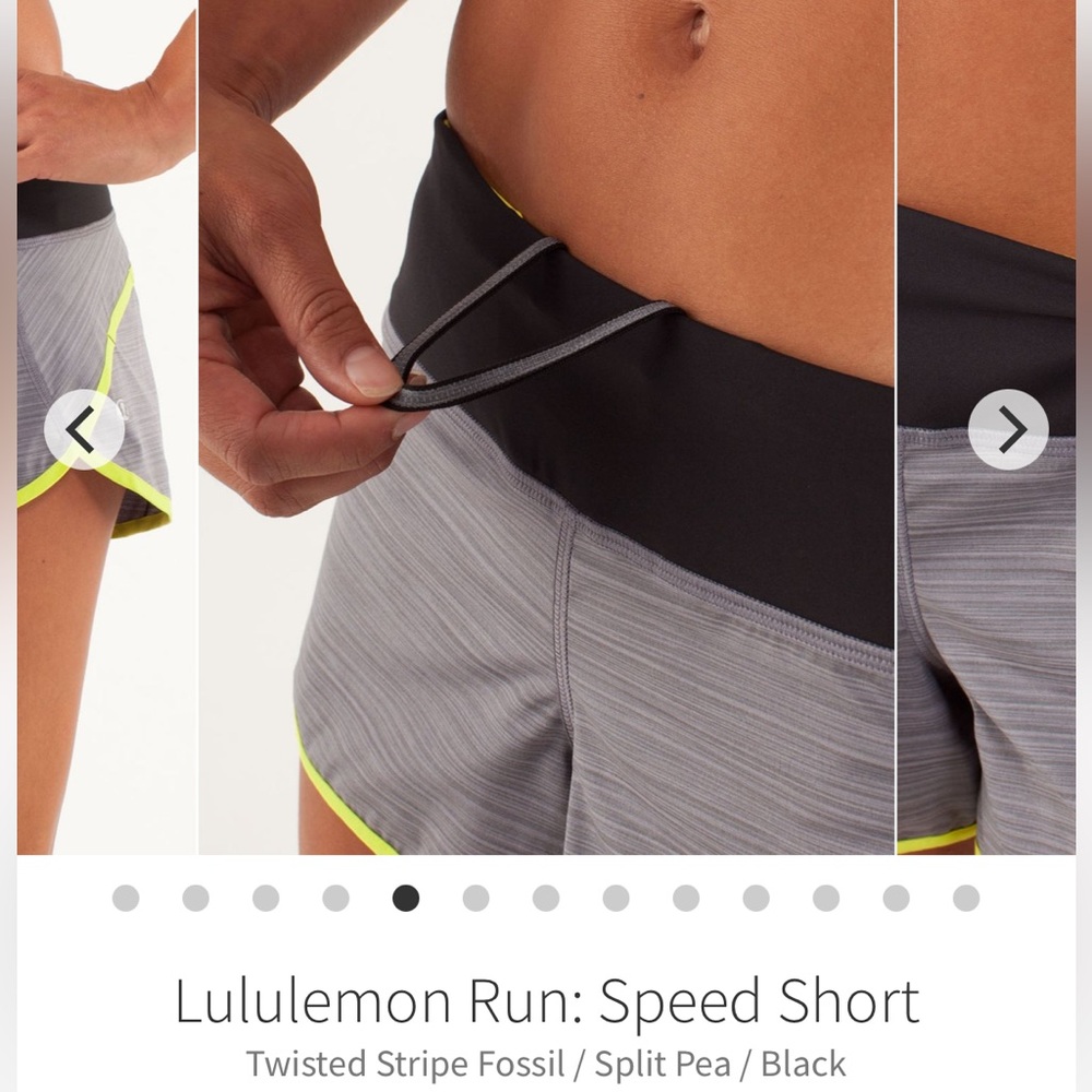 Lululemon Run: Speed Short 2.5”LR*2-Way Stretch, Size 4 - Picture 5 of 10